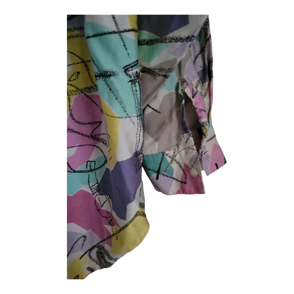 Rare Esprit Sport Vintage Button Down Shirt Size Small - Picture 5 of 7